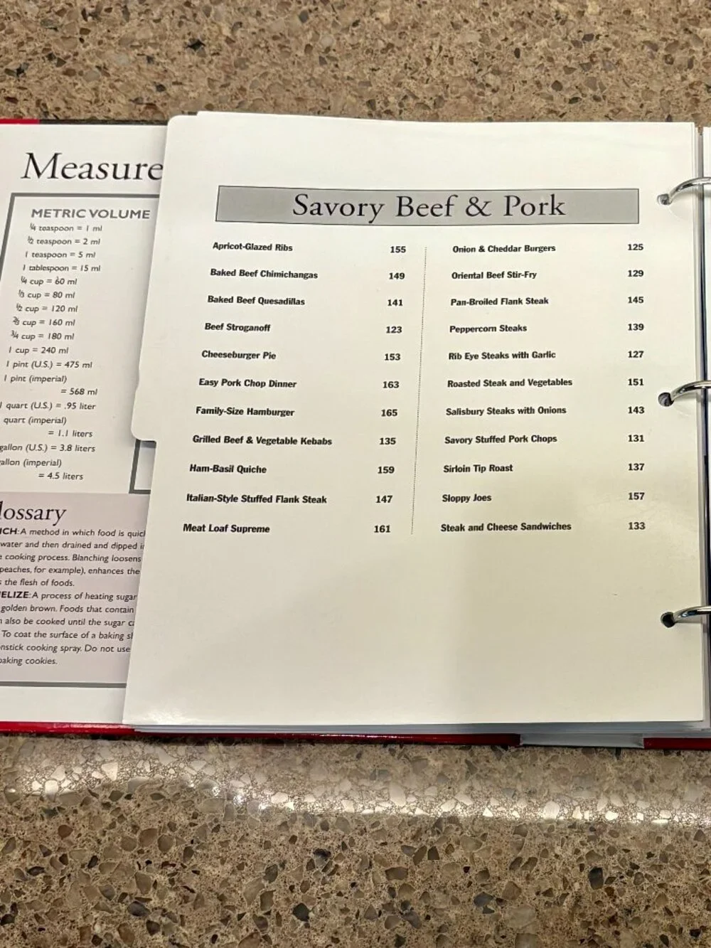 The Best of Everyday Cooking 3-Ring Binder Cookbook - Hardcover Book